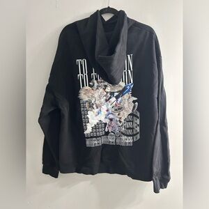 NWT acidi tees to the moon hoodie graphic hoodie unisex